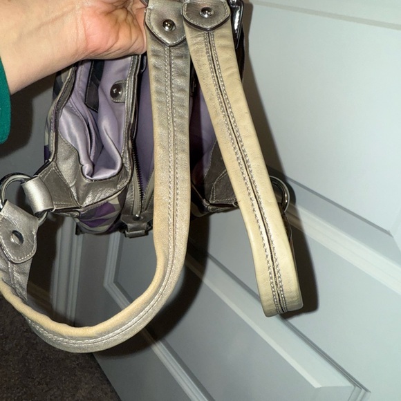 Coach Madison Op Art Sateen Maggie Shoulder Bag - Picture 13 of 13